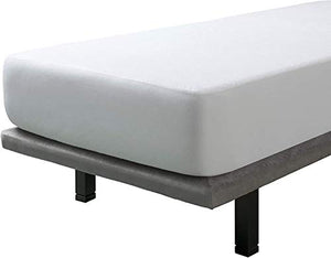 Savel - Coprimaterasso in Spugna di Cotone 100% | Impermeabile | Antiallergico | Una Piazza e Mezza 120x190 cm