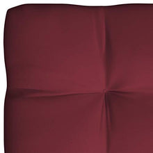 vidaXL Cuscini per Divano su Pallet 5 pz Rosso Vino
