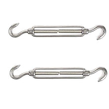 Haodou Kit di Fissaggio per Tende, Accessori di Montaggio in Acciaio Inossidabile da Sole Rettangolare e Quadrata Tende per Kit Hardware a Scomparsa per Vele Parasole e Tende, Ombra Giardino - 6mm