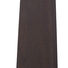 Relaxdays Tavolino da Divano, Gambe in MDF, Ripiano in Vetro Temperato, Moderno, 110x60x40 cm, Trasparente/Marrone, 1 Pz