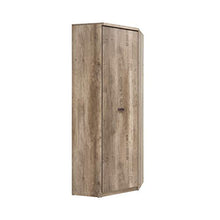 SMARTBett Malkolm - Armadio angolare da 74,5 cm, 1 anta, in rovere canyon, con scritta in lingua tedesca