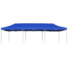 vidaXL Gazebo Pieghevole Pop-Up Blu Tendone Padiglione Chiosco Bersò Pergola