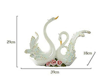 PWZ Pratica Semplicità Domestica Decorazioni Art Craft Swan Pratica Semplicità Domestica Soggiorno Camera da Letto Studio Studio Casa Dipinta a Mano