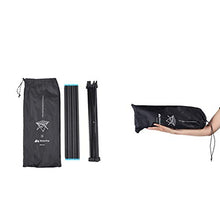 Tavolo Pieghevole Portatile Tavolo da Campeggio in Lega di Alluminio con Borsa per Il Trasporto, Portata Massima 30 kg, Adatto per Picnic in Campeggio, Spiaggia, Barbecue da Giardino