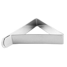 WDNMDDE 12 Pezzi Tovaglia Clip in Acciaio,Fermatovaglia Acciaio,Fermatovaglia per Esterno,Clip Tovaglia,Stainless Steel Tablecloth Tables Cover Clips Holder Clamps Party Tool per Outdoor Picnic Party