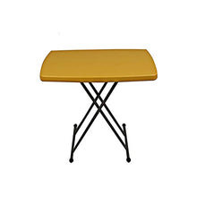 End Table Portatile Tavolo Compatto Leggero Tavolo Da Picnic All'aperto Da Picnic Con Manico Tavolo Da Campeggio Portatile Da Tavolo Pieghevole In Legno , Traspirante E Confortevole 80x80 X (46-74) Cm