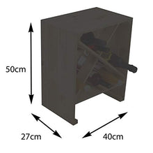'Portabottiglie per vino di legno "ringrossi 50 x 40 x 27 cm