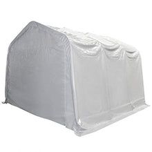 vidaXL Tenda Capannone Gazebo Padiglione Tendone Chiosco Bersò Telone Capanno Tendostruttura Pergola Pergolato Esterno in PVC Bianco