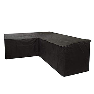 VOXKELY Coperture per Divani da Giardino A Forma di L, Copertura Protettiva Divano Angolare Copridivano per Esterno A Forma di V (260 * 192 * 82cm)