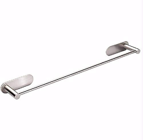MBYW Portasciugamani Moderno Portasciugamani Elegante per Il Bagno di Moda Bagno, Acciaio Inossidabile, Asta Singola, Ventosa, portasciugamani, Servizi igienici, portasciugamani, Senza Pugno
