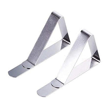 EVENN - Set di 6 mollette per tovaglia, in acciaio inox, per picnic, matrimoni, feste, casa, giardino