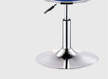 Crazy stool Zhou-WD Appartamento Piccolo Mobili, Cuoio Altezza Regolabile Girevole Chair Casa Camera da Letto Sedia da Ufficio con Chrome Base Sgabelli da Bar (Color : E, Size : 33 * 47-59CM)