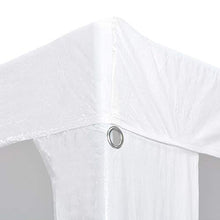 vidaXL Gazebo da Esterno Tenda per Feste 3x4 m Bianco Tendone da Giardino