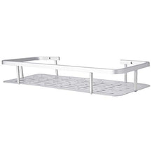 Bicaquu Portaoggetti da Bagno in Alluminio, mensola da Bagno Multiuso a Parete, Cucina per Bagno