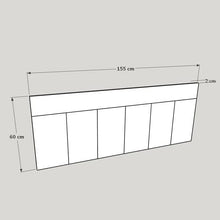 Trobal - Targhetta Artemis Rovere 155 x 60 x 5 Naturale