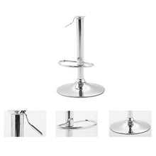 Arredamento Sgabello Sedia da Bar Giallo Moderno Sedia da Cucina Sgabello da Sedia con Schienale Regolabile Girevole 60CM-80CM