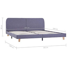 SKM Giroletto Grigio Chiaro in Tessuto 160x200 cm (26.75kg)