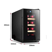 N/Z Home Equipment Wine Cabinet Tea Fresh Cigar Cabinet Household Mini Refrigerator Red And White Wine Cellar with Digital Temperature