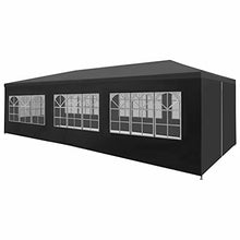 vidaXL Tendone per Feste 3x9 m Antracite Padiglione Gazebo Tenda Pergola Bersò