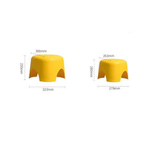 WYB Sgabello Triangolare per Bambini, Sgabello in PP Addensato, Doccia da Bagno Sgabello in Gomma Basso, Sgabello Antiscivolo, Forte capacità di Cuscinetto,2