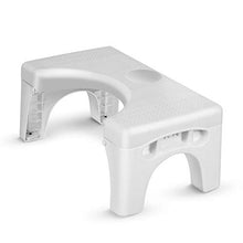 Openuye Sgabello Bagno, Ultraportable WC Sgabello, WC Sgabello Poggiapiedi, Sgabello per Toilette, Anti costipazione Bagno Sgabello per Bagno antititico Sgabello per Bambini e Adulti