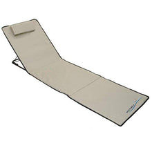 Ambientehome Liege, Strandgut07 Spiaggia Matte XXL Beige Imbottita, 200 x 60 x 3 cm, 74017