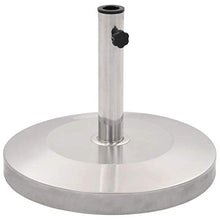 FGVBC Base per ombrellone Argento Rotondo 25 kg Casa e Giardino Prato e Giardino Vita all'aperto Accessori per ombrelloni e ombrelloni da Esterno Basi per ombrelloni da Esterno Ombrellone da Esterno