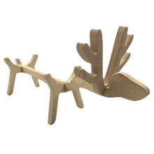 Adorabile scaffale per vino in legno di alce creativo, decorazione per la casa, ottimo regalo per promozione