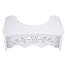 Moolo Sgabello da Toilette Bianco Accovacciata Sgabello da Bagno Bagno Squat Sgabello da Bagno da 7 Pollici