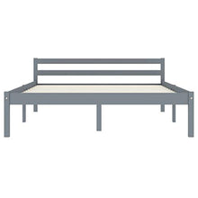 SKM Giroletto con 4 Cassetti Grigio in Massello di Pino 140x200 cm (40.1kg)