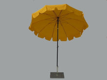 Maffei Art 84 Allegro, ombrellone Rotondo Diametro cm 200. Made in Italy. Esclusiva Colore Giallo