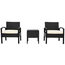 Set Mobili da Giardino Set Mobili da Esterno Giardino Del Rattan Set Di Mobili Da Giardino Set Di Divano Da Giardino Set Resistente Alle Intemperie Con Spazio Di Archiviazione Per Terrazza A Bordo Pis