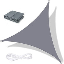 Moboo Tenda da sole per balcone, impermeabile, antivento, PES 420D, 96%, protezione UV per giardino, esterni, quadrata, rettangolare, colore grigio