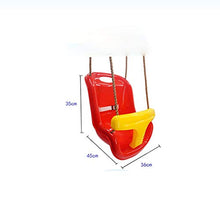WH-Qiuqian 3-in-1 Altalena per Bambini Altalena appesa Altalena per Parco Giochi Altalena per Bambini A++