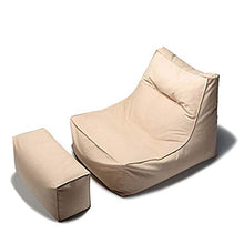 Laishutin Divano Lettino con braccioli e Un sofà Pigro per sedie a Sdraio per Soggiorno e Ufficio (Color : Silver Grey, Size : 100 * 80 * 75cm)
