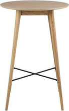 AC Design Furniture - Tavolo da bar Pernille, 70 x 70 x 105 cm, in MDF, colore: Marrone