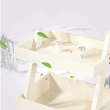 Carrelli portaoggetti Organizzatore del carrello di rotolamento di 3 file, carrello di bellezza del carrello di bellezza del carrello di bellezza del salone di bellezza del salone di bellezza Carrello