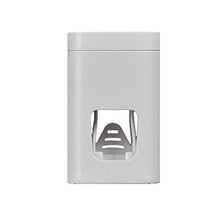 DWW Portaspazzolino Automatico Dispenser per dentifricio Set Antipolvere Super appiccicoso a Ventosa a Parete per Bambini spremiagrumi dentifricio per Il Bagno di casa