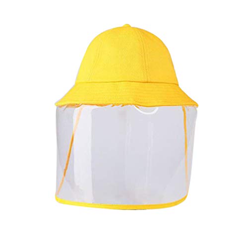 TOYANDONA Visiera Protettiva per Bambini Protezione Anti-Saliva Staccabile Secchio Anti-Saliva Antispruzzo Anti-Olio Paraspruzzi Visiera Protettiva di Sicurezza per Bambini Stile 1