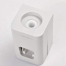 DWW Portaspazzolino Automatico Dispenser per dentifricio Set Antipolvere Super appiccicoso a Ventosa a Parete per Bambini spremiagrumi dentifricio per Il Bagno di casa