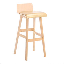 LF- Bar Stool Solid Wood Bar Stool Bar Stool Bar Chair Modo Creativo Bar Stool Sgabello Alto semplicità (Color : G, Size : 65cm)