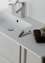Set Mobile Lavabo Specchio LED Arredo Bagno Moderno Philadelphia120 CERAMICHEMIRANDA-Larice