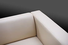 Serie Lille M65 Divano Sofa 3 posti 75x191x70cm Ecopelle Marrone