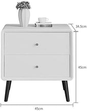 H-CAR Comodino Comodino Camera da Letto Armadietto, Divano da Soggiorno Tavolino Laterale (Colore: Grigio-b)