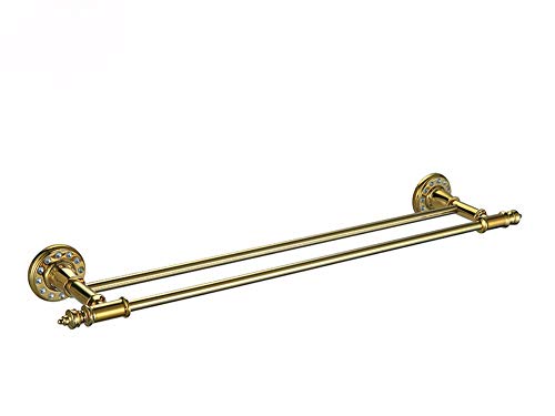 MBYW Portasciugamani Moderno Minimalista Portasciugamani Elegante per Il Bagno di Moda Ciondolo Hardware, portasciugamani Dorato di Alta qualità, portasciugamani Europeo Interamente in Rame