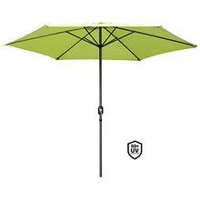 Angel Living® 300cm Ombrellone in Alluminio e Poliestere Resistente Alla Ruggine Protezione UV (Mela verde)