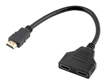 SaySure - HDMI 1 to 2 Splitter Cable Male to Female M/F 1 in 2 out Adapter