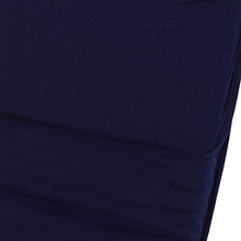 Poltrona Dondolo Sedia a Dondolo,Sedia Sdraio Imbottita Poltrona a Dondolo Poltroncina Relax con Poggia Gambe di Angolo Regolabile(blu scuro)