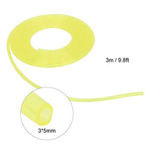 Rockyin 3 Metri Giallo Tubo Flessibile Carburante Tubo Benzina Tubo Lawn Mower Accessori Trimmer(3 * 5mm)