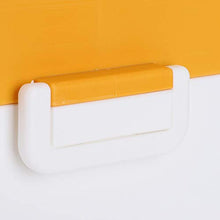Asixxsix Custodia, Scatola Organizer, Flip Trasparente Portatile a Doppio Strato per Ufficio Domestico